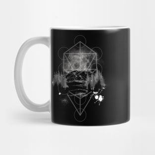 Galaxy mountain Mug